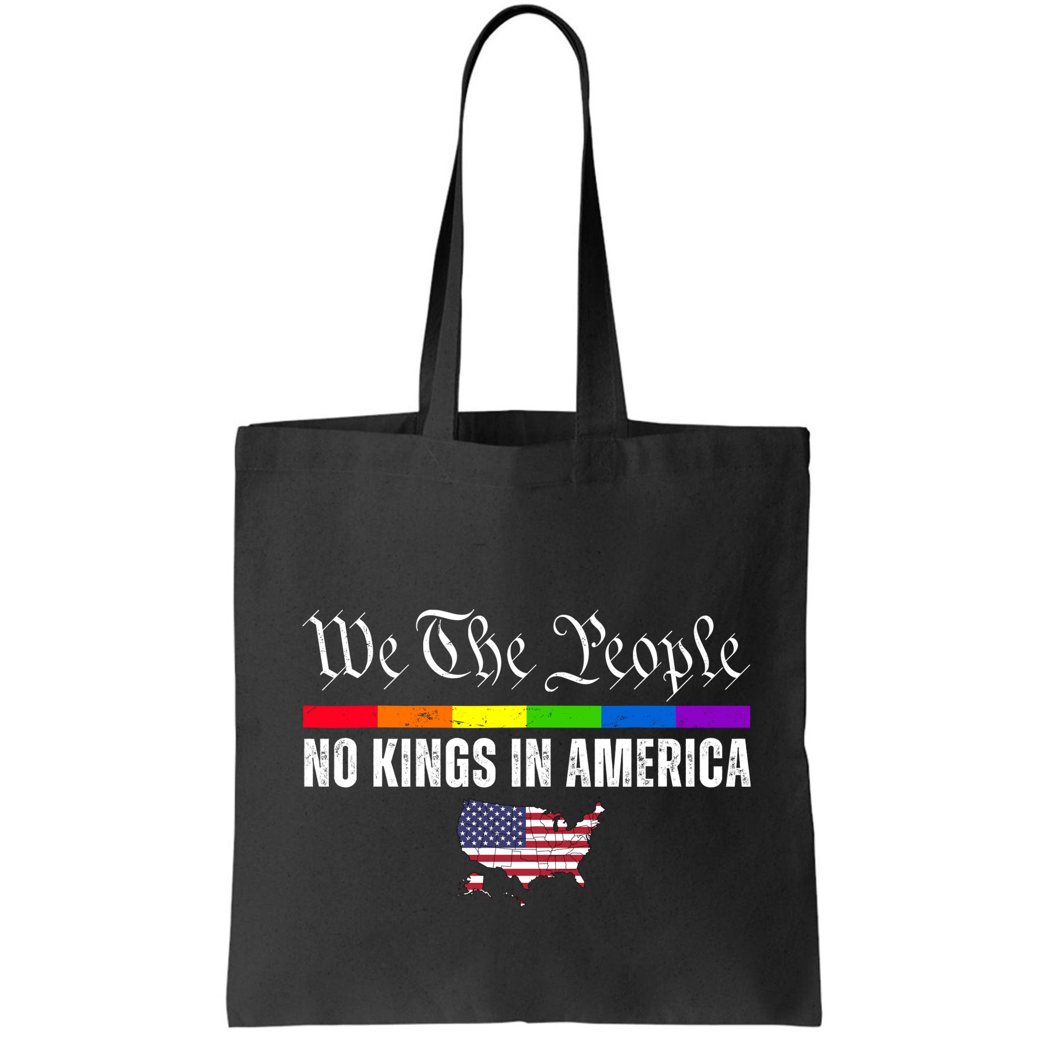No Kings In America We The People Political Bag