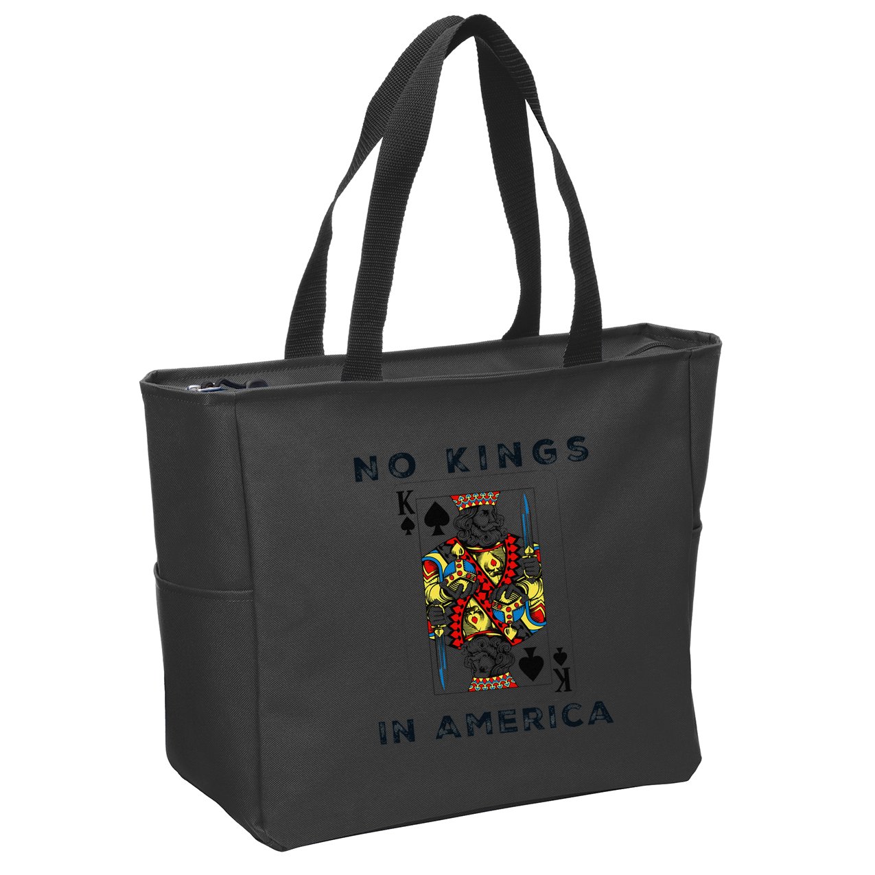 No Kings In America We The People Political Zip Tote Bag