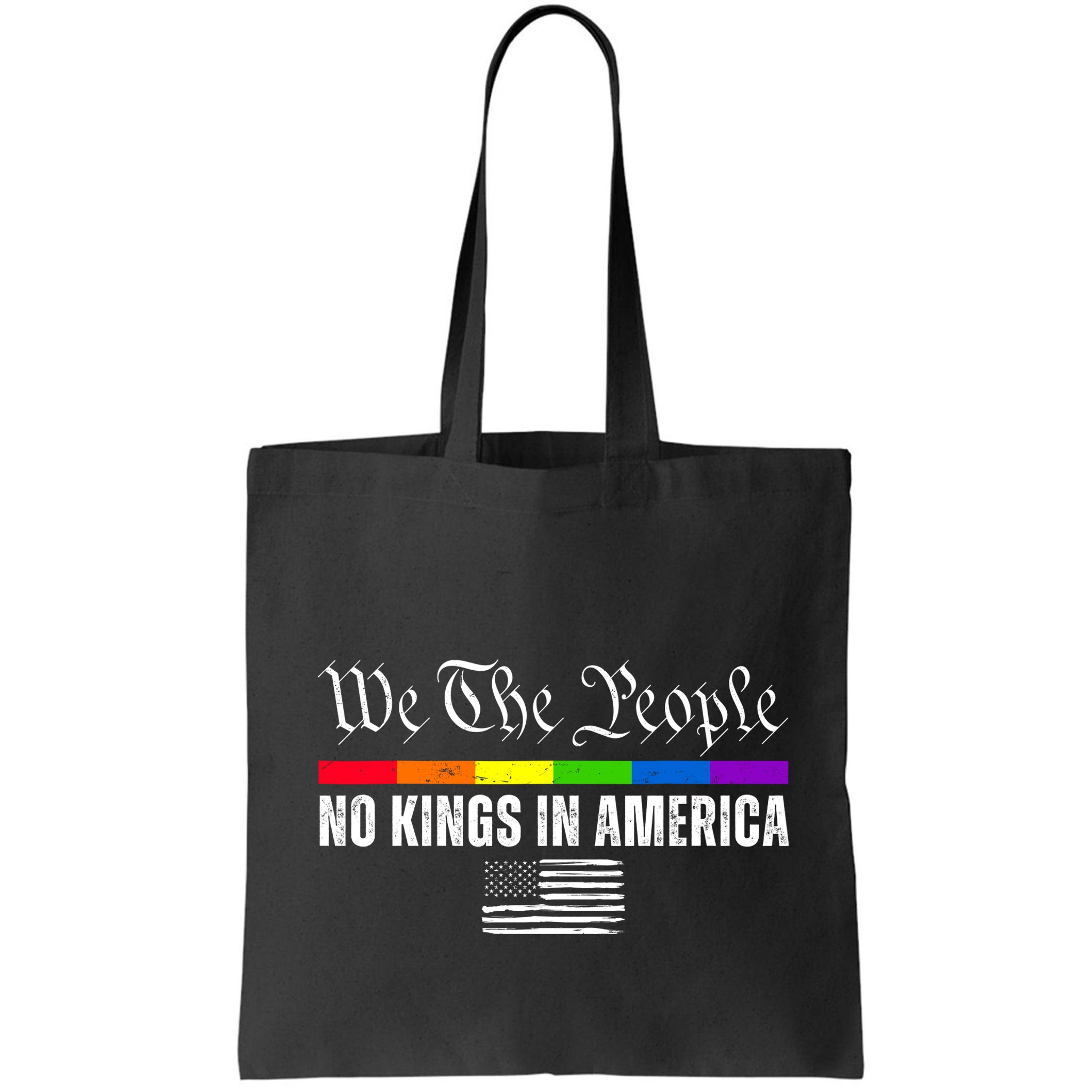 No Kings In America We The People Political Bag