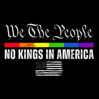 No Kings In America We The People Political Zip Tote Bag