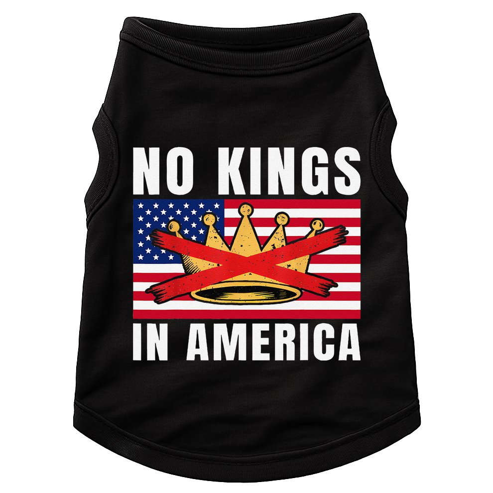 No Kings In America Court Ruling Protest Save Democracy Usa Doggie Tank