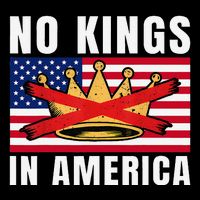 No Kings In America Court Ruling Protest Save Democracy Usa Flat Bill Trucker Hat