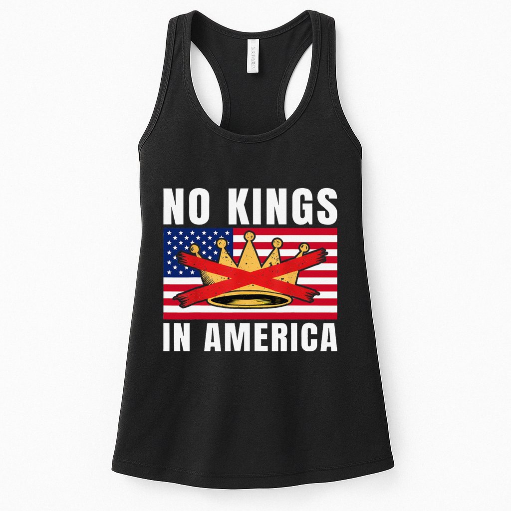 No Kings In America Court Ruling Protest Save Democracy Usa Womens Tank Top