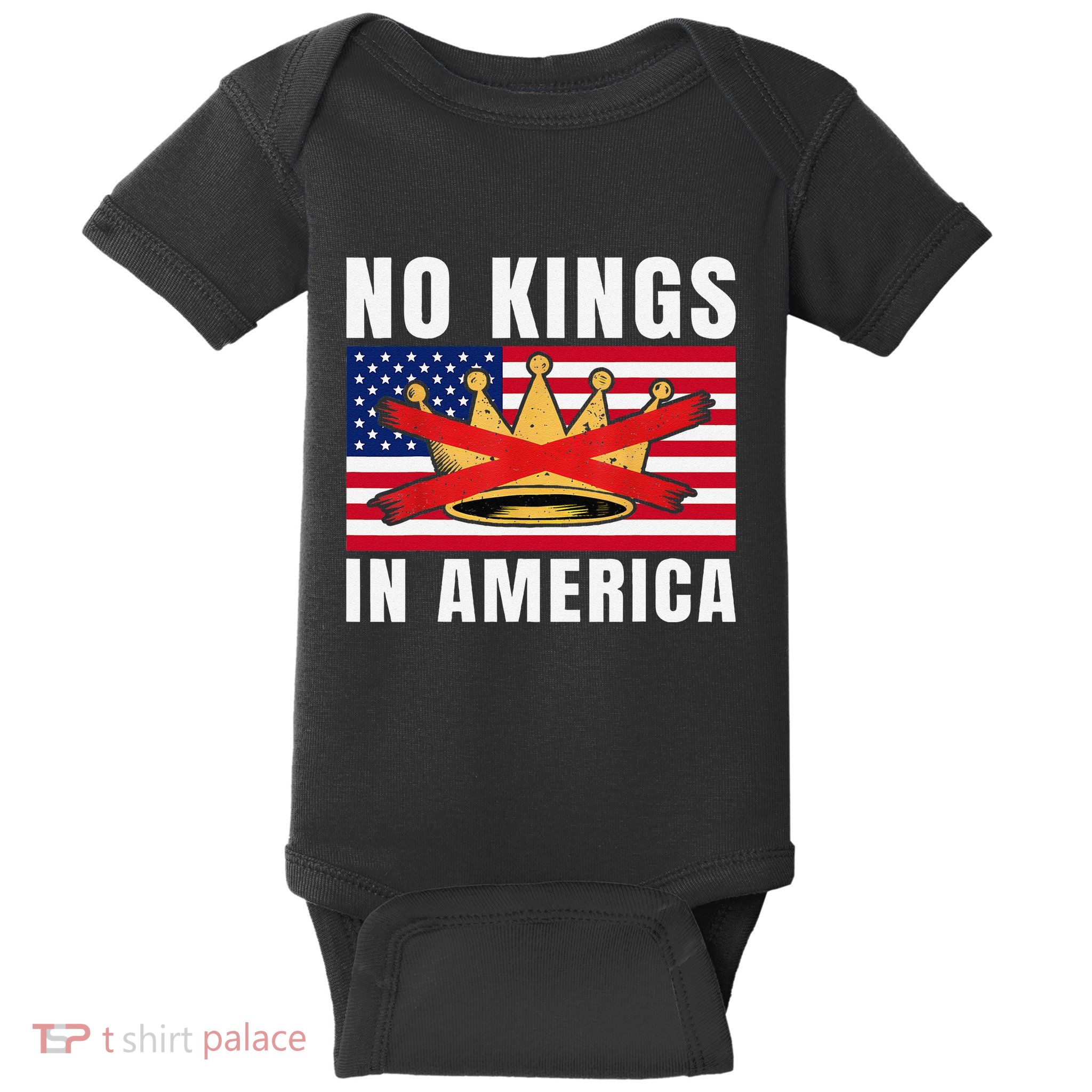 No Kings In America Court Ruling Protest Save Democracy Usa Baby Bodysuit