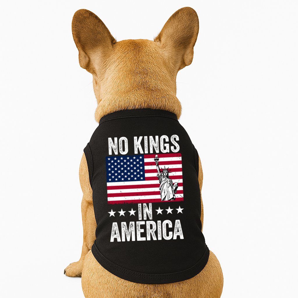 No Kings In America Doggie Tank