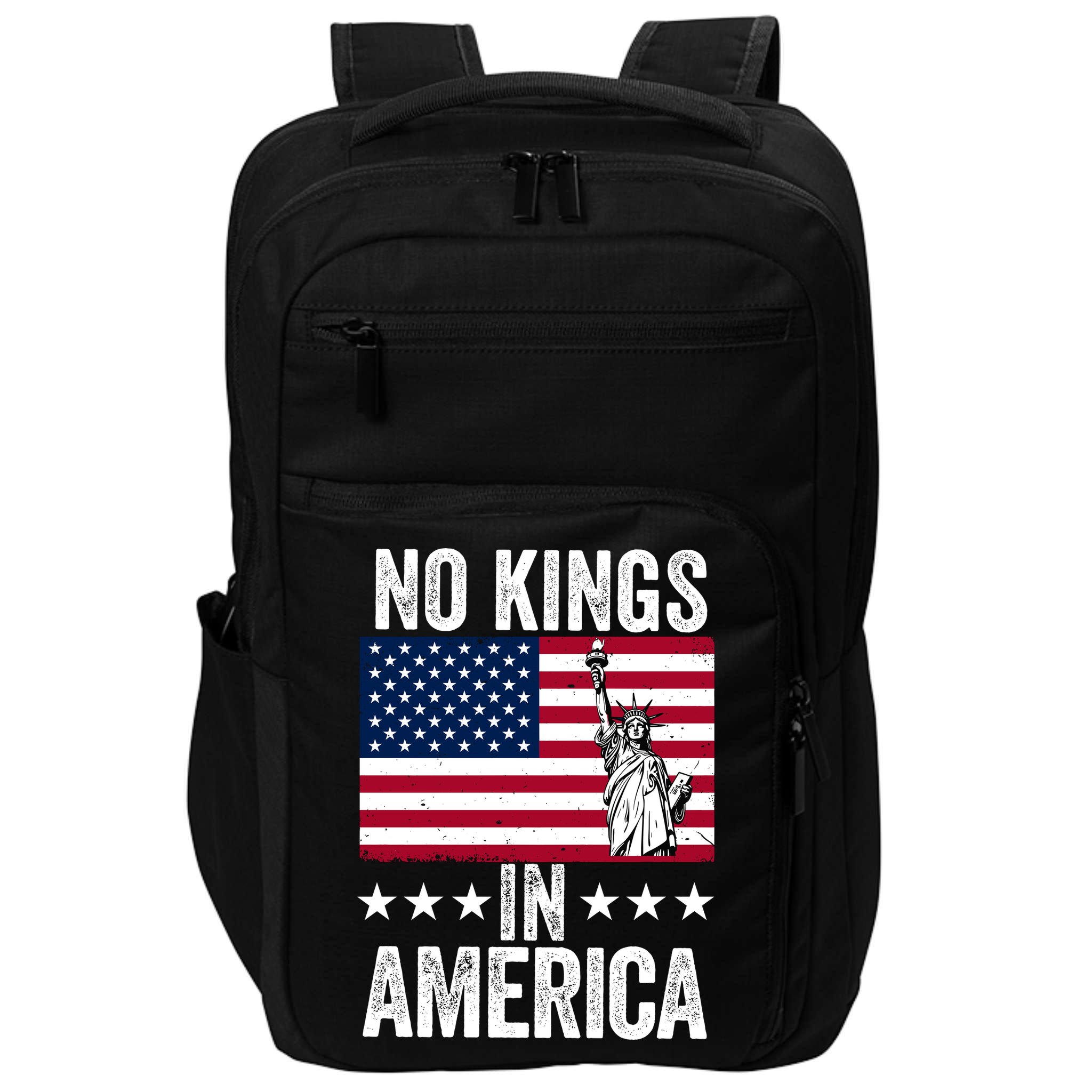 No Kings In America Impact Tech Backpack