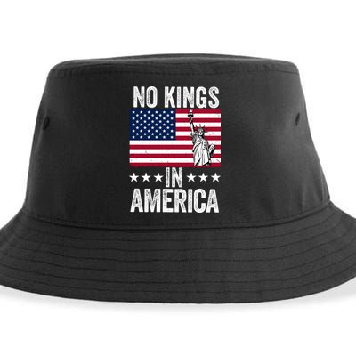 No Kings In America Sustainable Bucket Hat