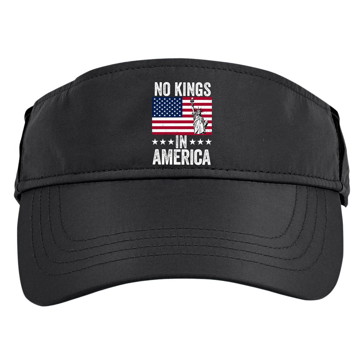 No Kings In America Adult Drive Performance Visor