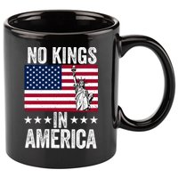 No Kings In America 11oz C Handle Ceramic Mug