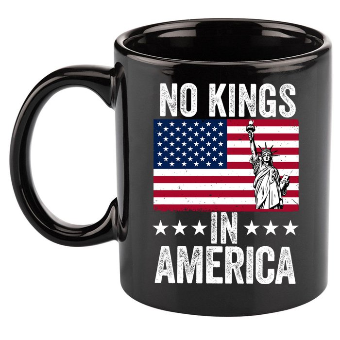 No Kings In America 11oz C Handle Ceramic Mug