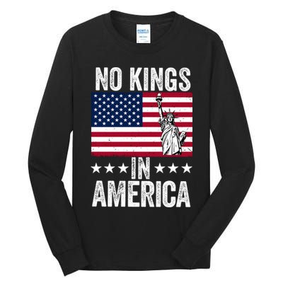 No Kings In America Tall Long Sleeve T-Shirt