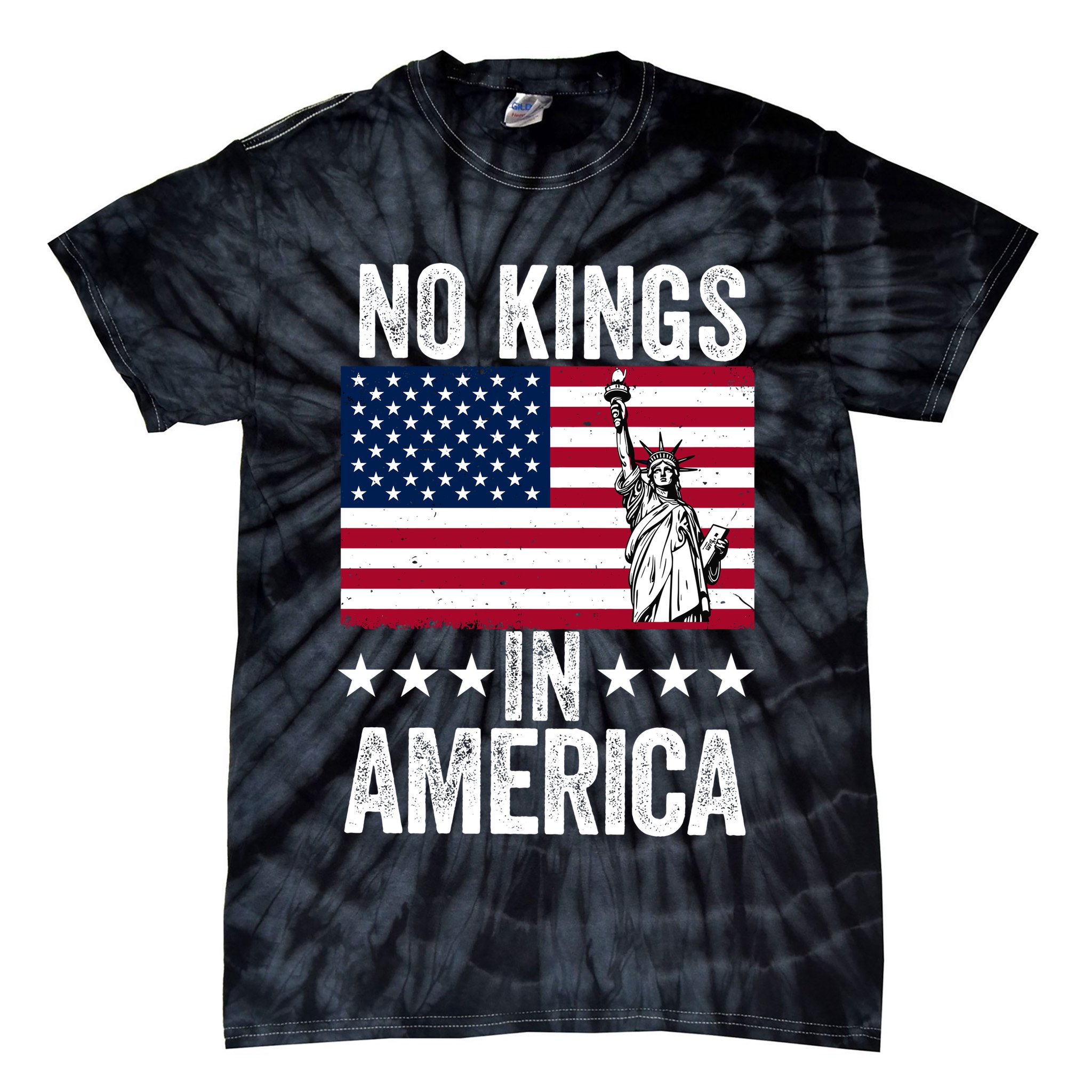 No Kings In America Tie-Dye T-Shirt