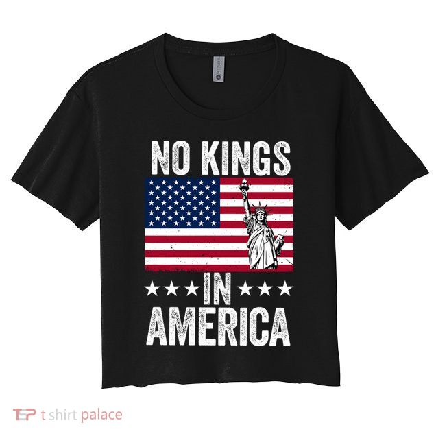 No Kings In America Crop Top
