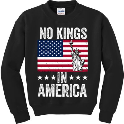 No Kings In America Kids Sweatshirt
