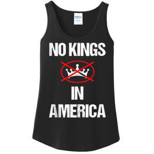 No Kings In America Supreme Court Protest Ladies Essential Tank