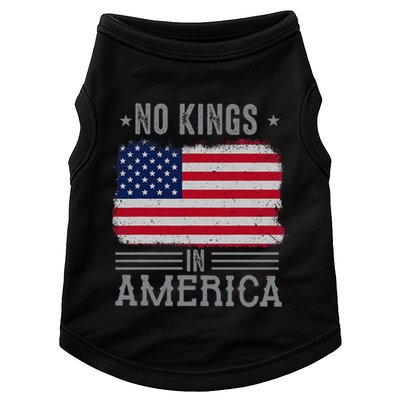 No Kings In America Flag Protest Save Democracy Doggie Tank