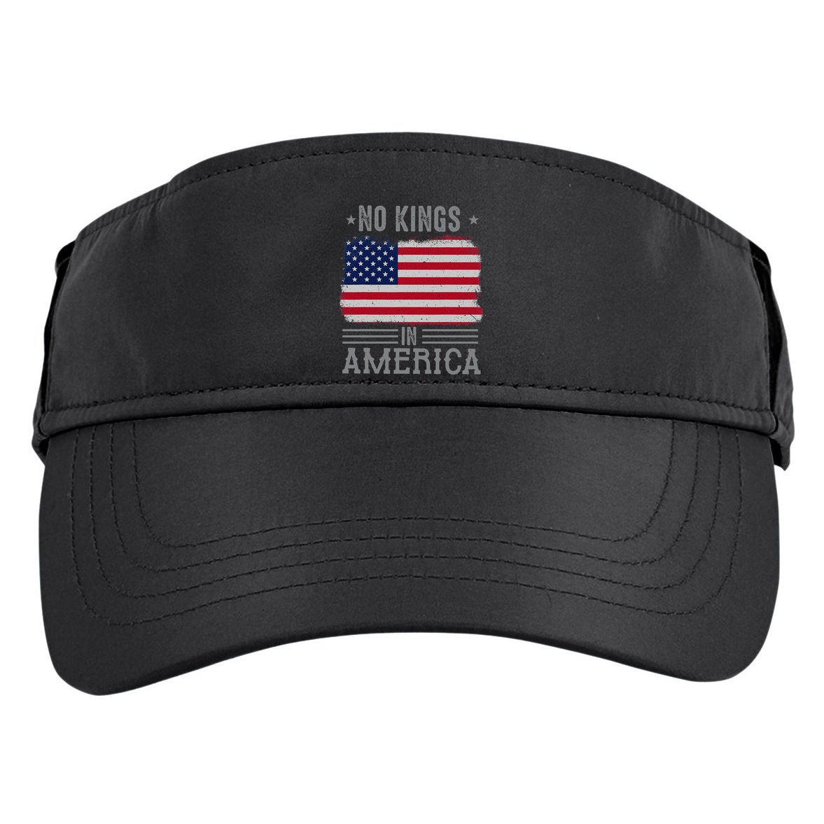 No Kings In America Flag Protest Save Democracy Adult Drive Performance Visor