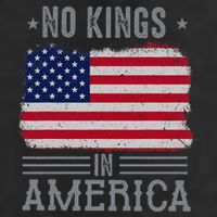 No Kings In America Flag Protest Save Democracy Adult Drive Performance Visor