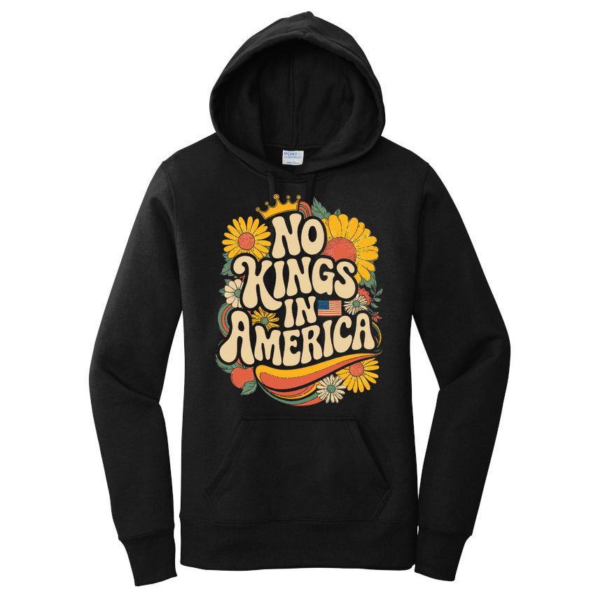  No King In American Democracy  Women's Pullover Hoodie