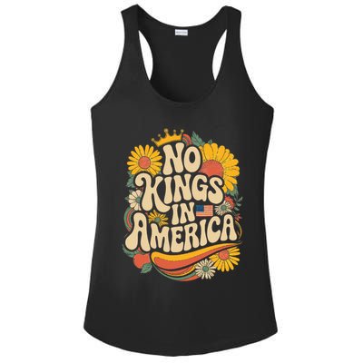  No King In American Democracy  Ladies PosiCharge Competitor Racerback Tank