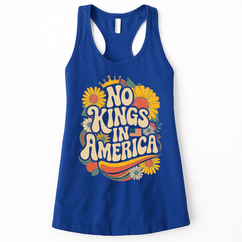  No King In American Democracy  Womens Tank Top