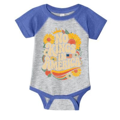 No King In American Democracy  Infant Baby Jersey Bodysuit