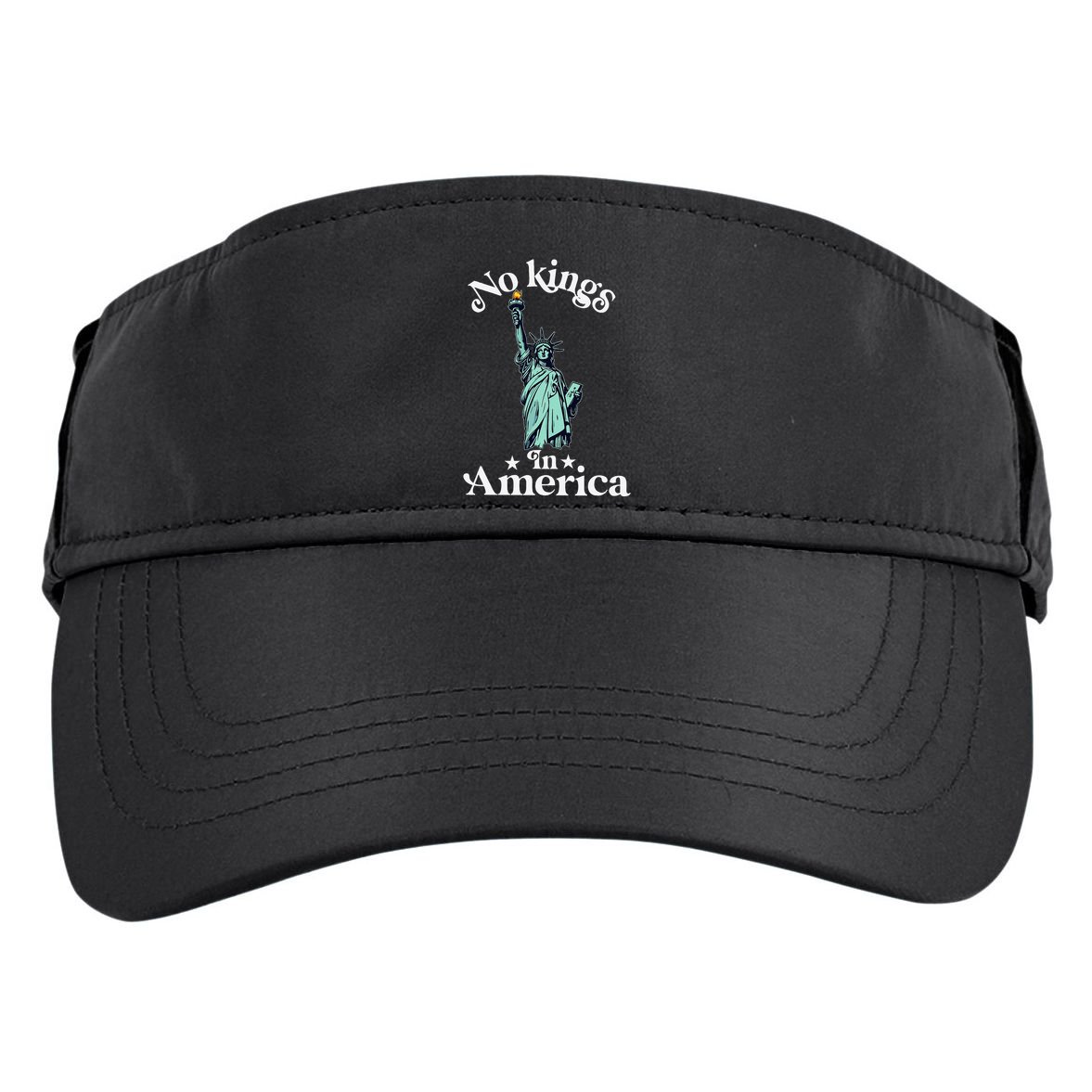No Kings In America Flag Protest Save Democracy Adult Drive Performance Visor