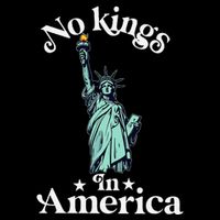 No Kings In America Flag Protest Save Democracy Bucket Hat