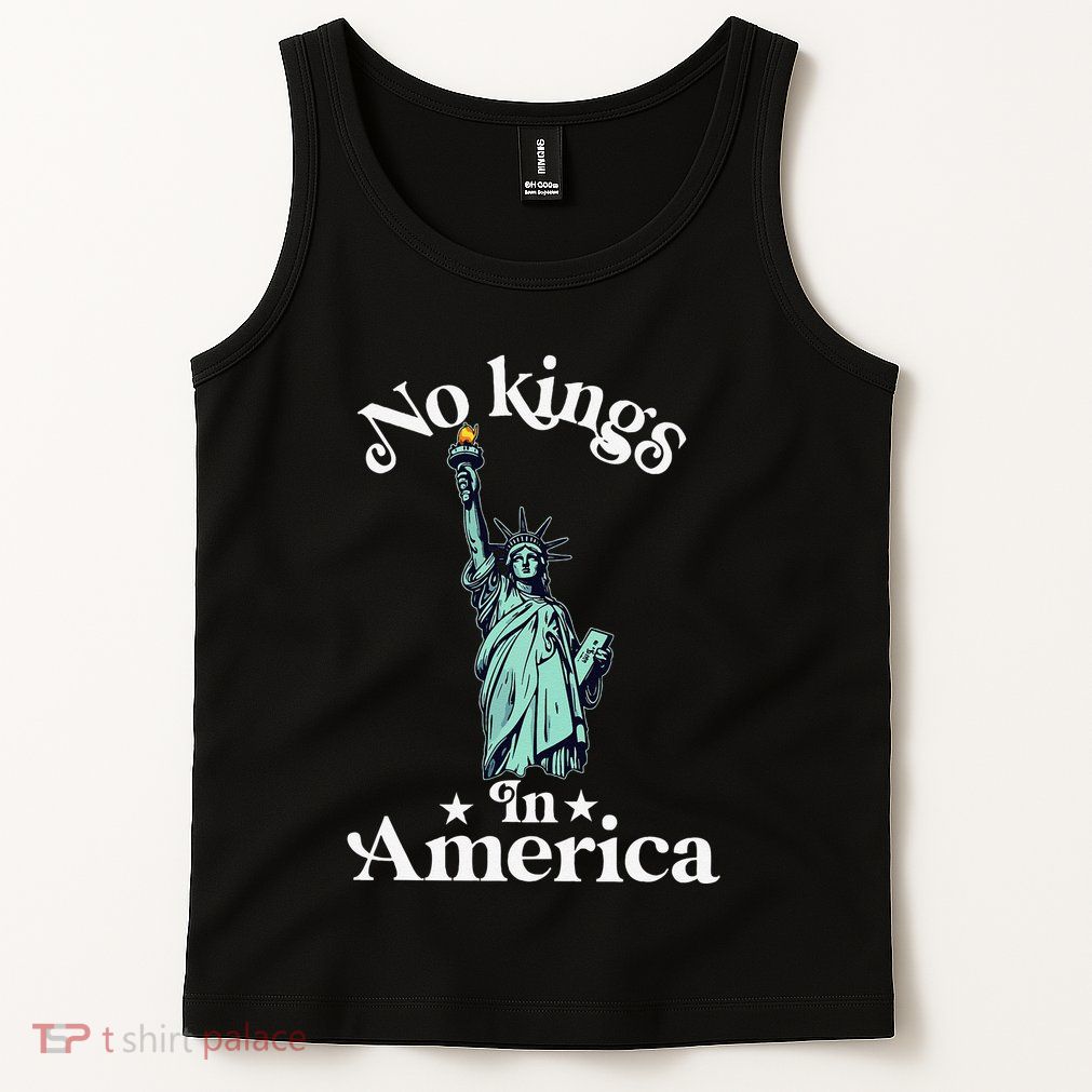 No Kings In America Flag Protest Save Democracy Tank Top