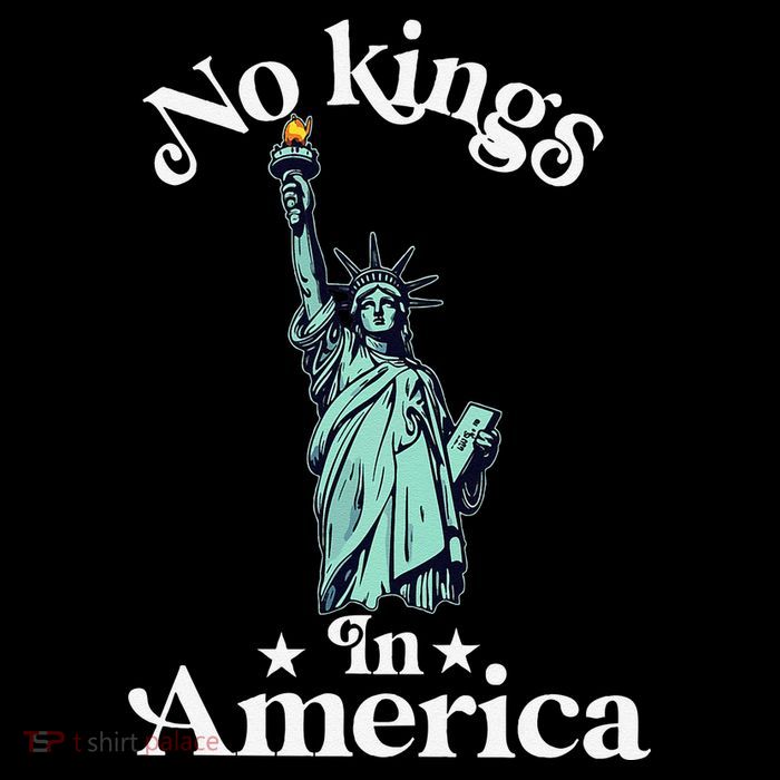 No Kings In America Flag Protest Save Democracy Tank Top