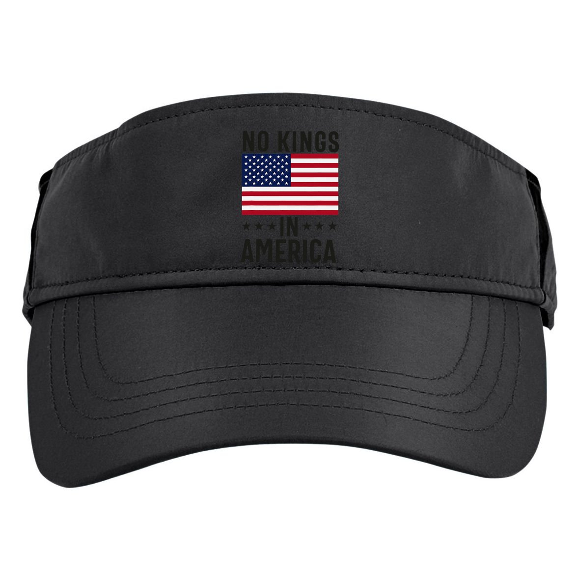 No Kings In America Flag Protest Save Democracy Adult Drive Performance Visor