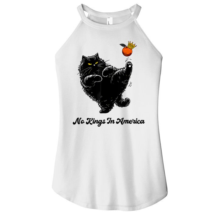 No Kings In America We The People Political  Women's Perfect Tri Rocker Tank