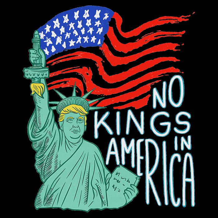 No Kings In America We The People Political Drawstring Bag