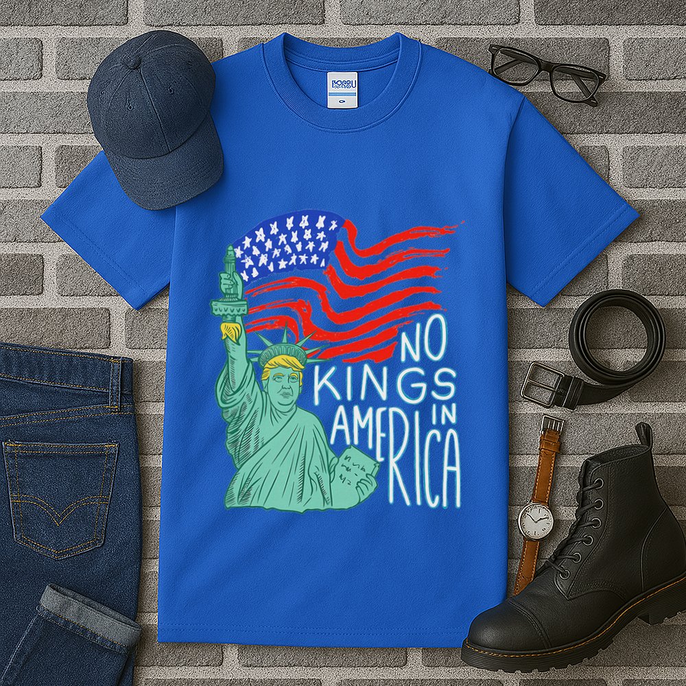 No Kings In America We The People Political Tall T-Shirt