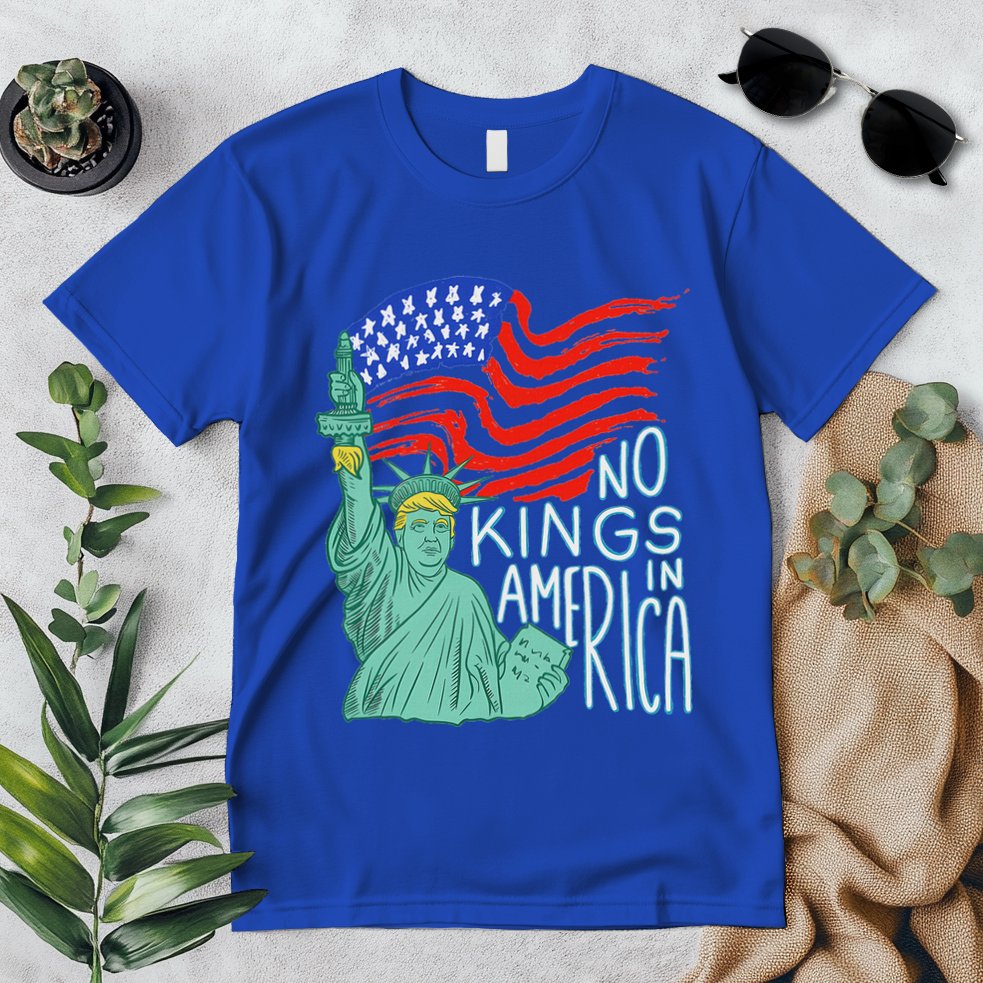 No Kings In America We The People Political Premium T-Shirt