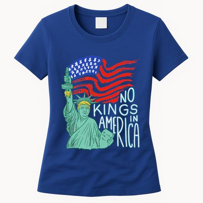 No Kings In America We The People Political Womens T-Shirt