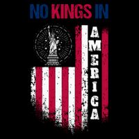 No Kings In America Anti Trump President Liberal Bucket Hat