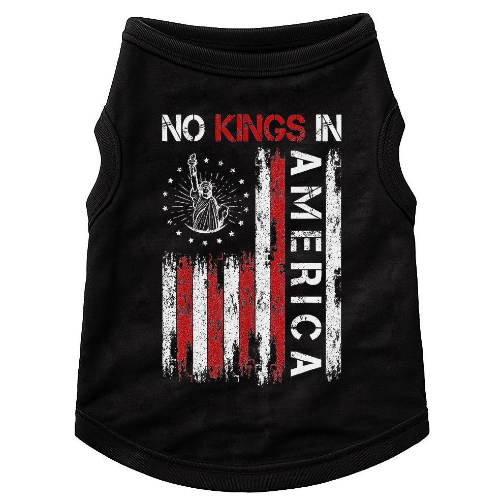 No Kings In America Doggie Tank