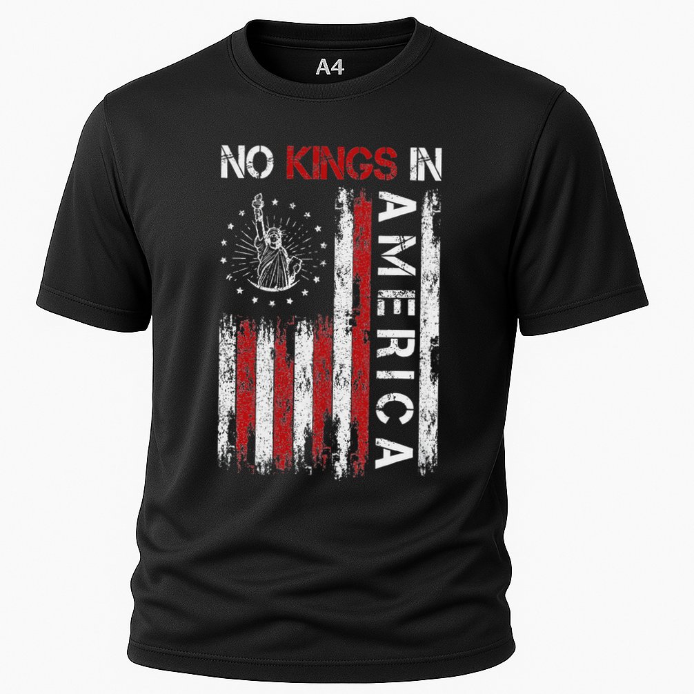 No Kings In America Cooling Performance Crew T-Shirt