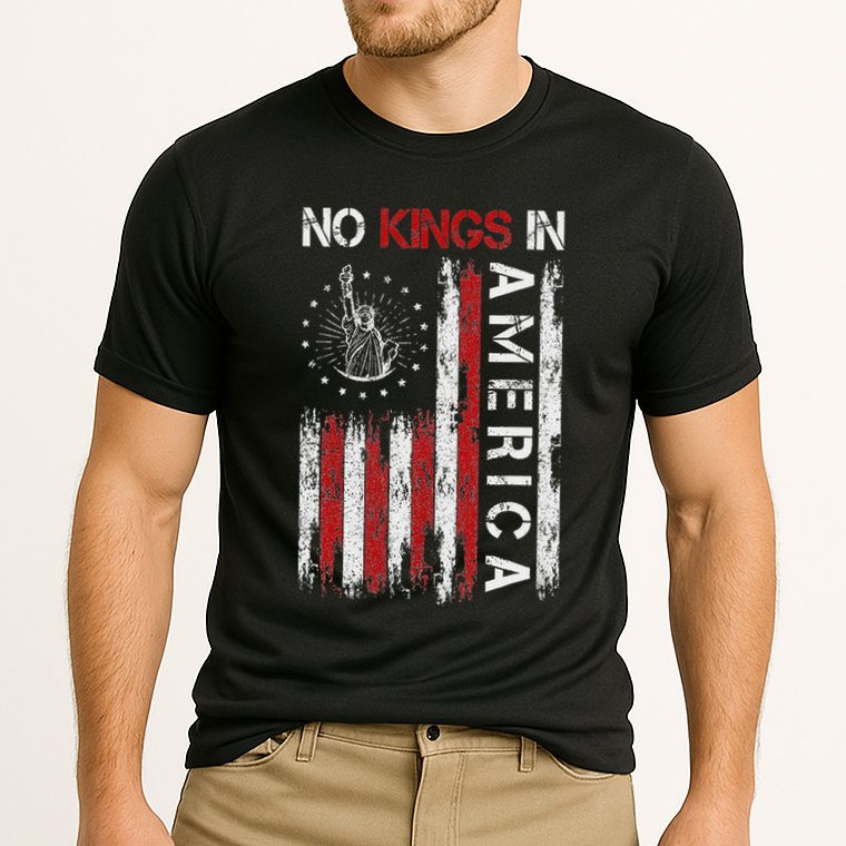 No Kings In America Cooling Performance Crew T-Shirt