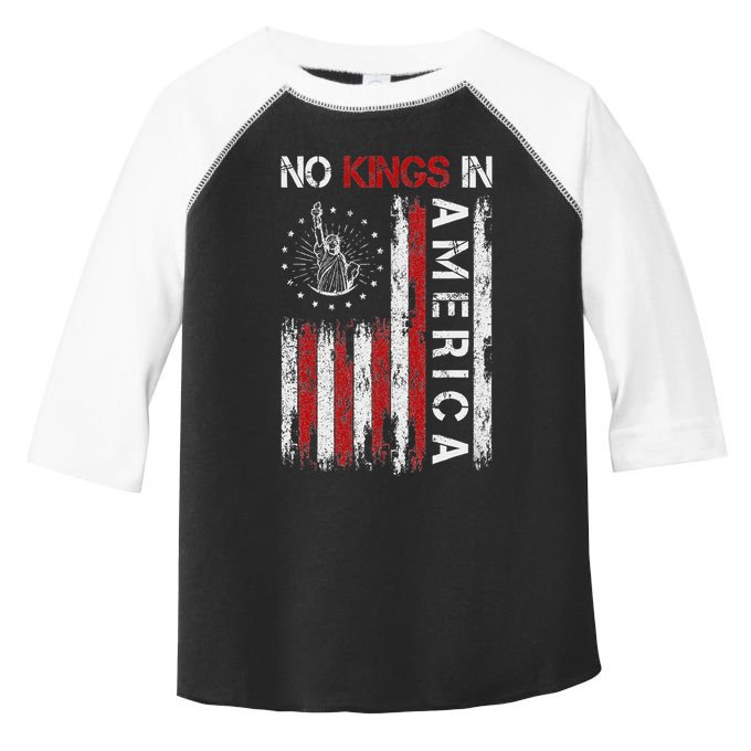 No Kings In America Toddler Fine Jersey T-Shirt