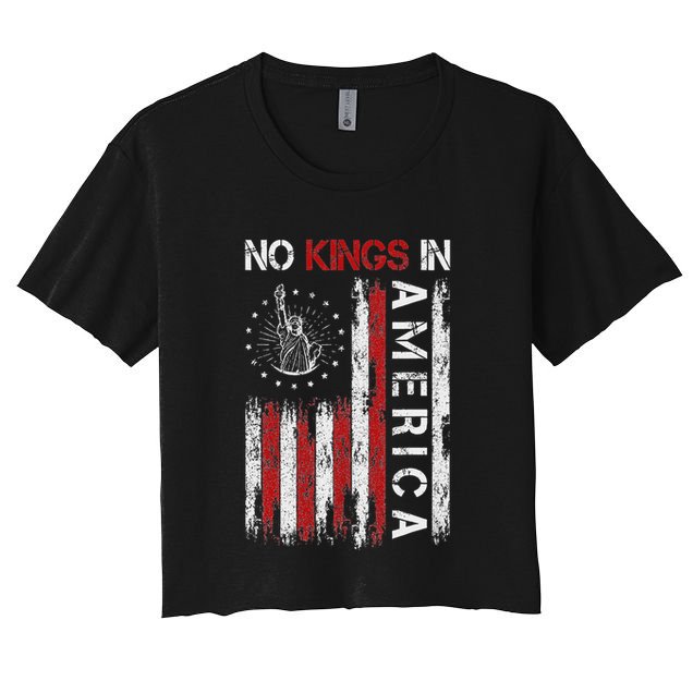 No Kings In America Crop Top