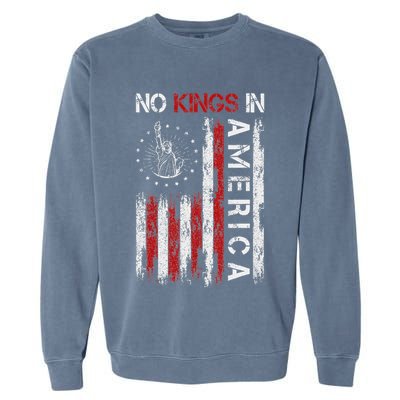 No Kings In America Garment-Dyed Sweatshirt