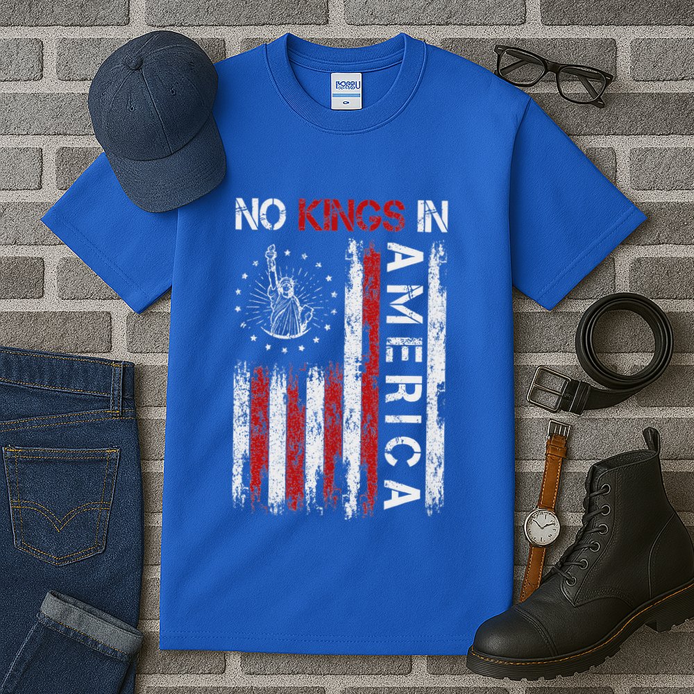 No Kings In America Tall T-Shirt