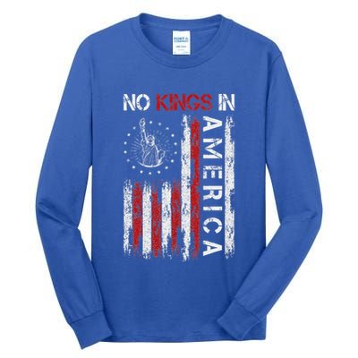 No Kings In America Tall Long Sleeve T-Shirt
