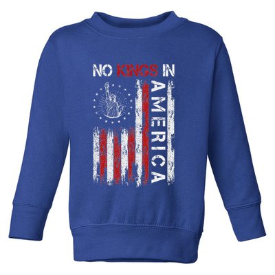 No Kings In America Toddler Sweatshirt