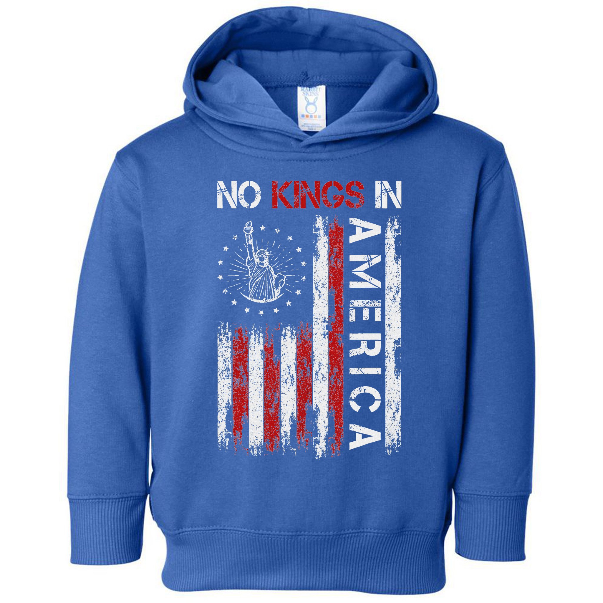 No Kings In America Toddler Hoodie