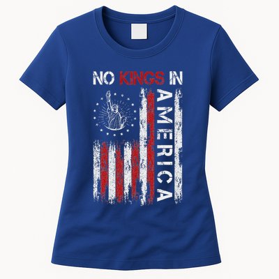 No Kings In America Womens T-Shirt