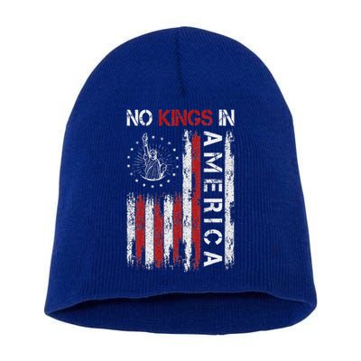 No Kings In America Short Acrylic Beanie