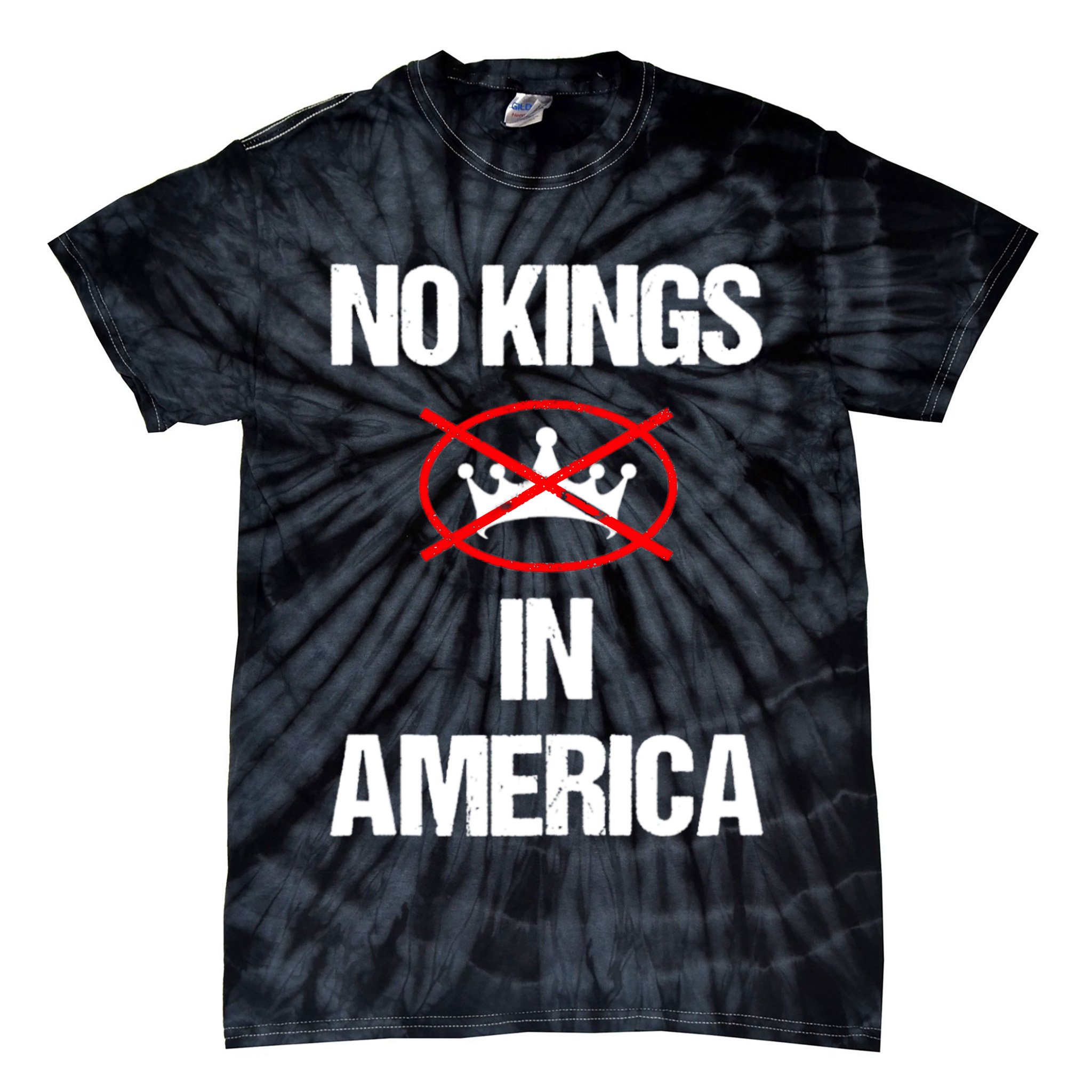 No Kings In America Supreme Court Protest Tie-Dye T-Shirt
